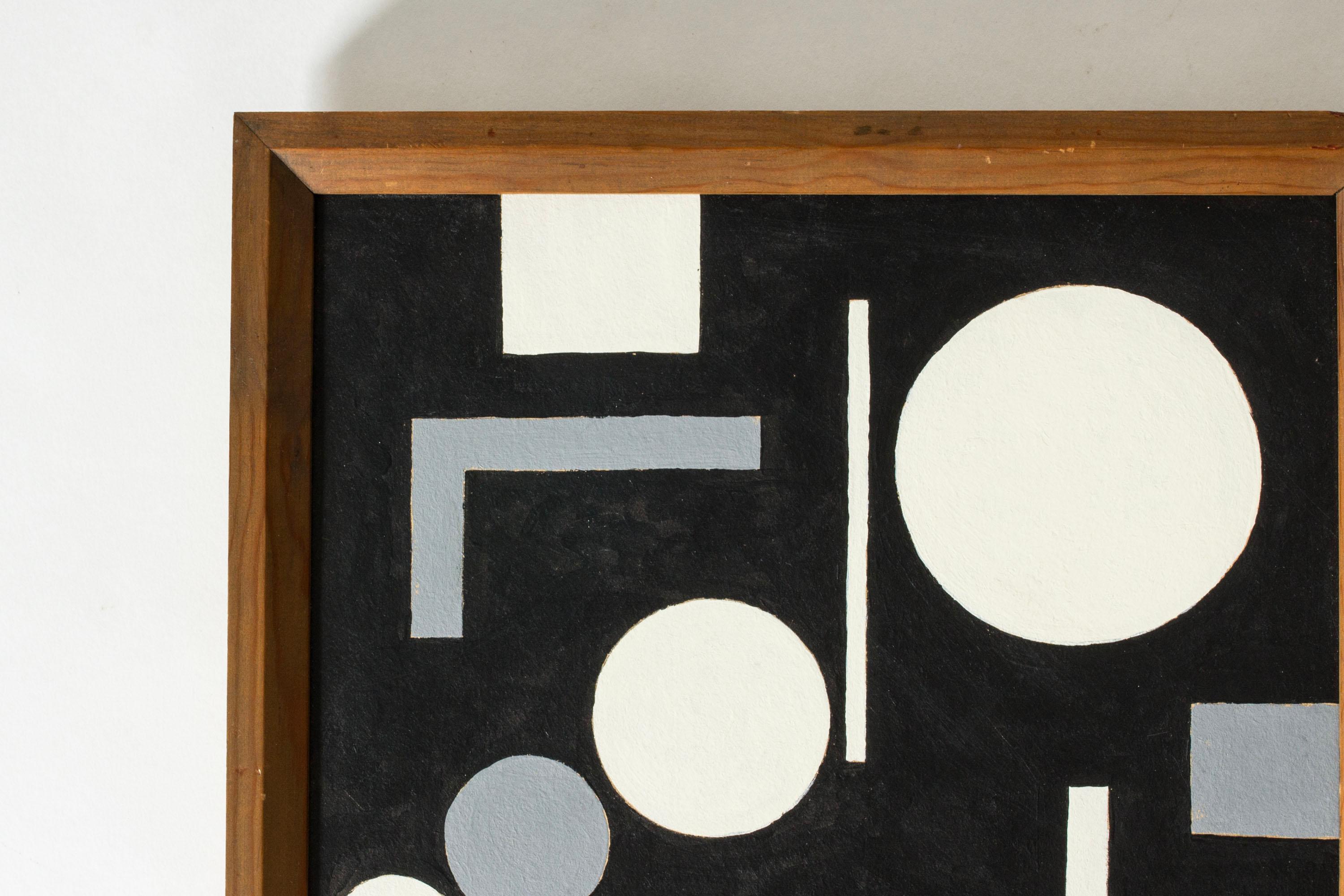 Scandinavo moderno Pittura a olio, 