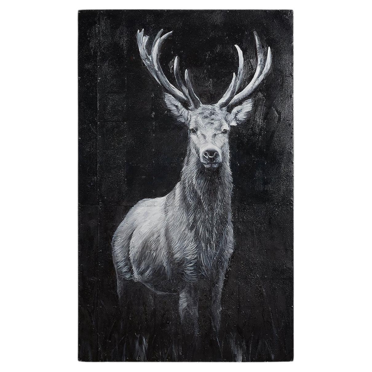Oil Painting "Deer II" by Collective BAP