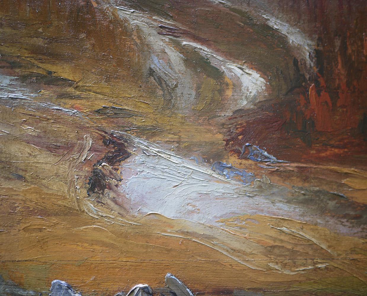 Oil Painting, Dolomites, 