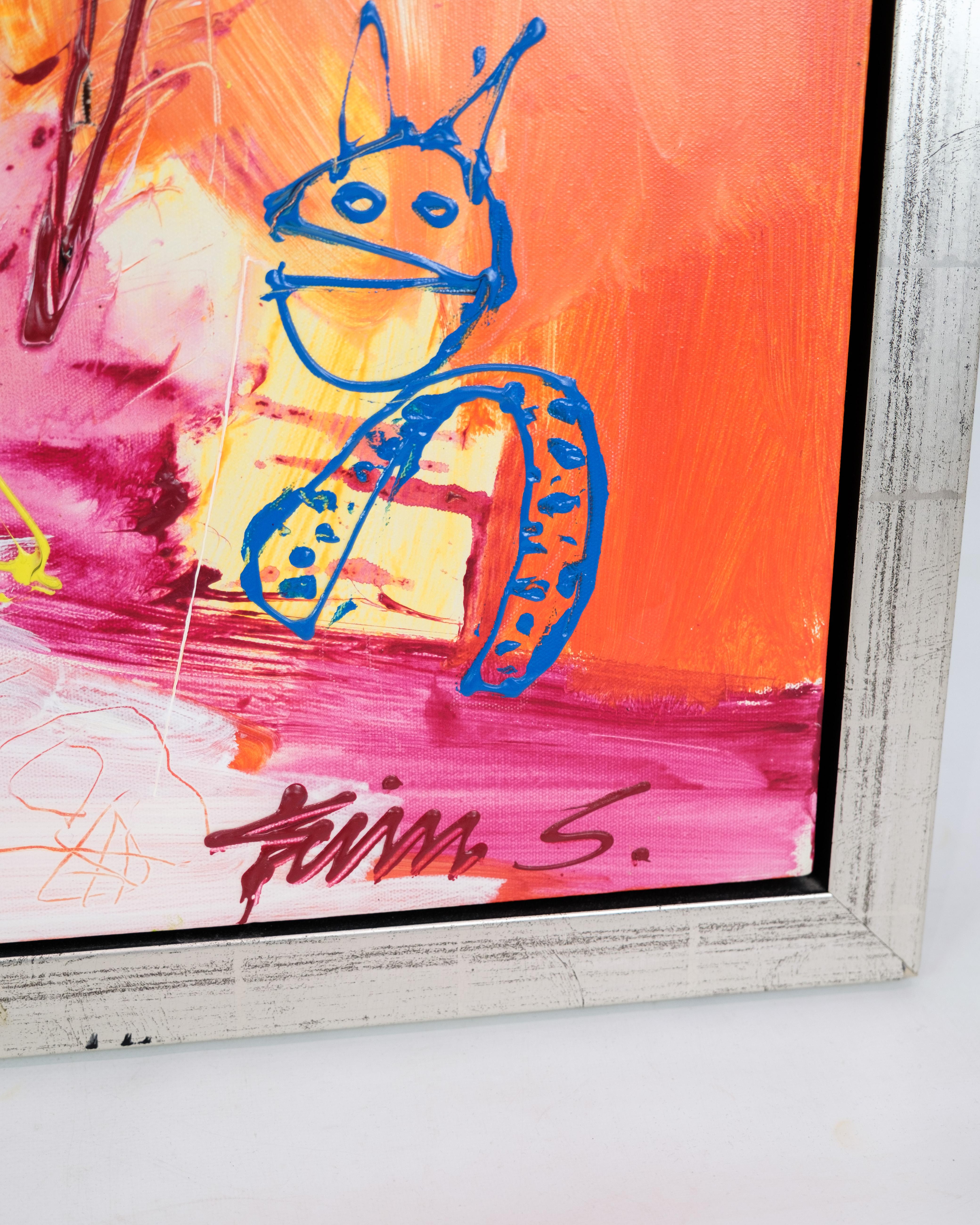 Danois Peinture à l'huile 