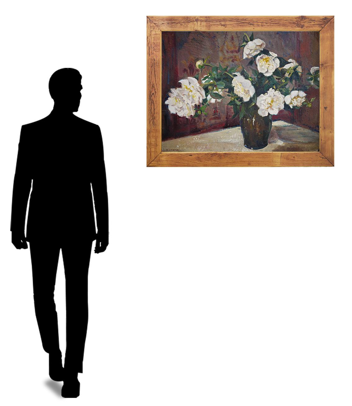 Oil Painting, Field Roses, Elsa Sturm-Lindner 6