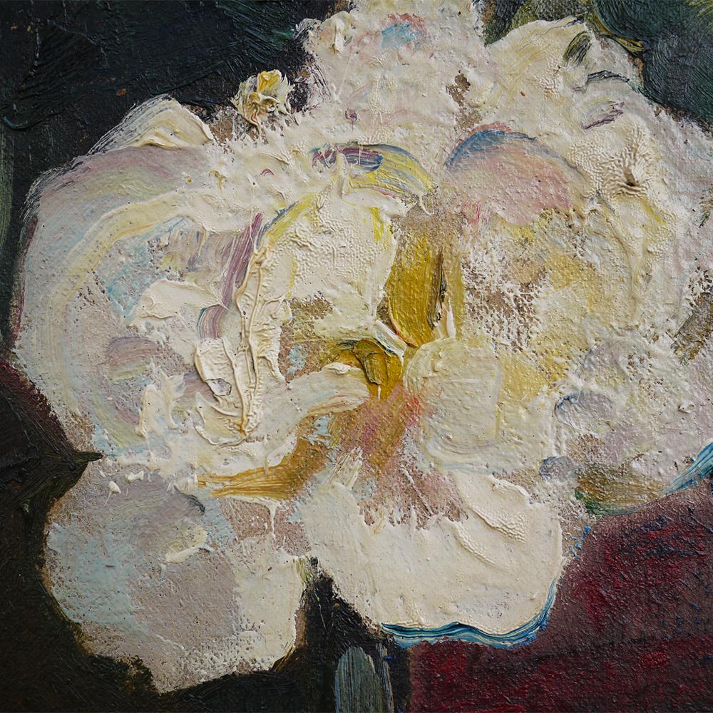 Oil Painting, Field Roses, Elsa Sturm-Lindner 1