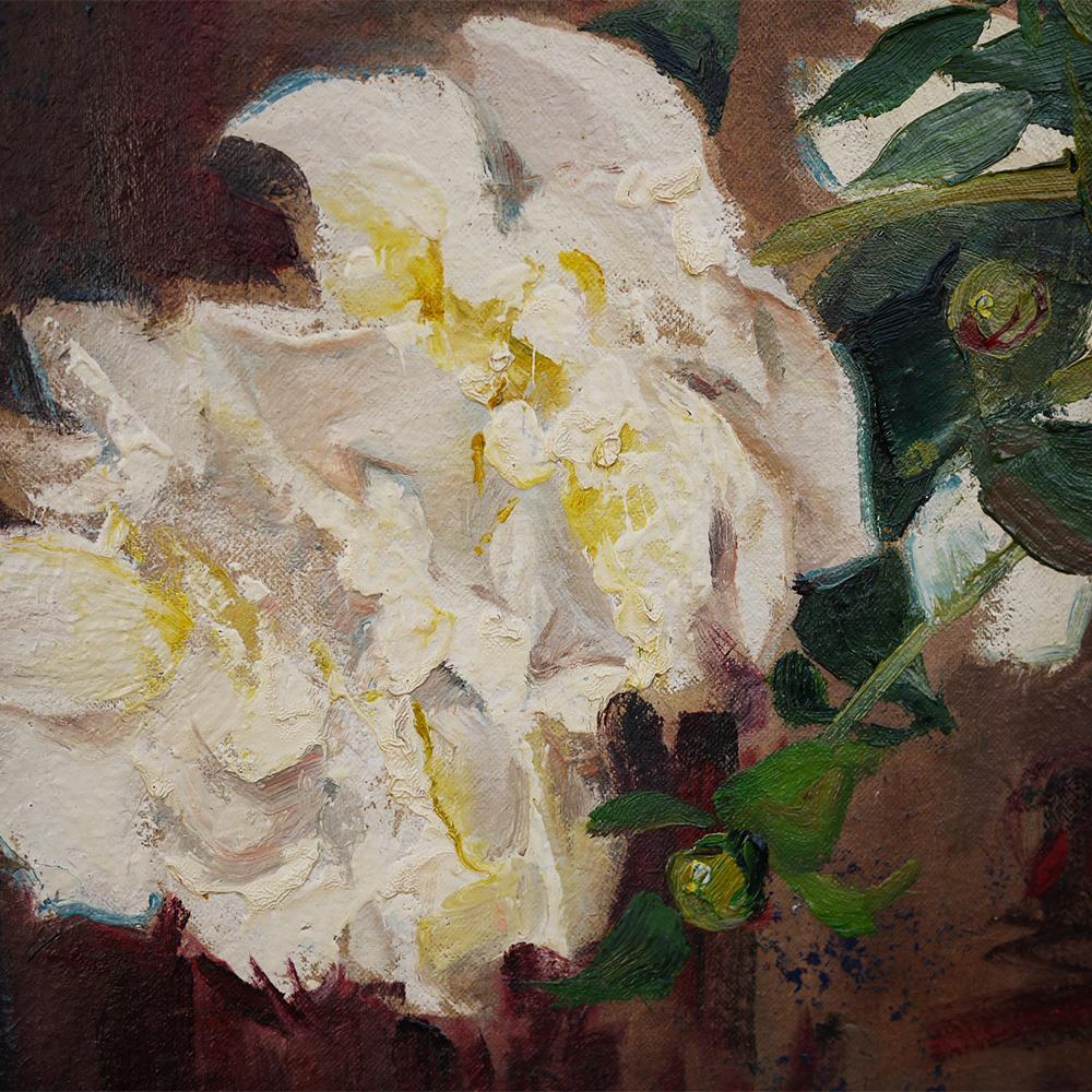 Oil Painting, Field Roses, Elsa Sturm-Lindner 3