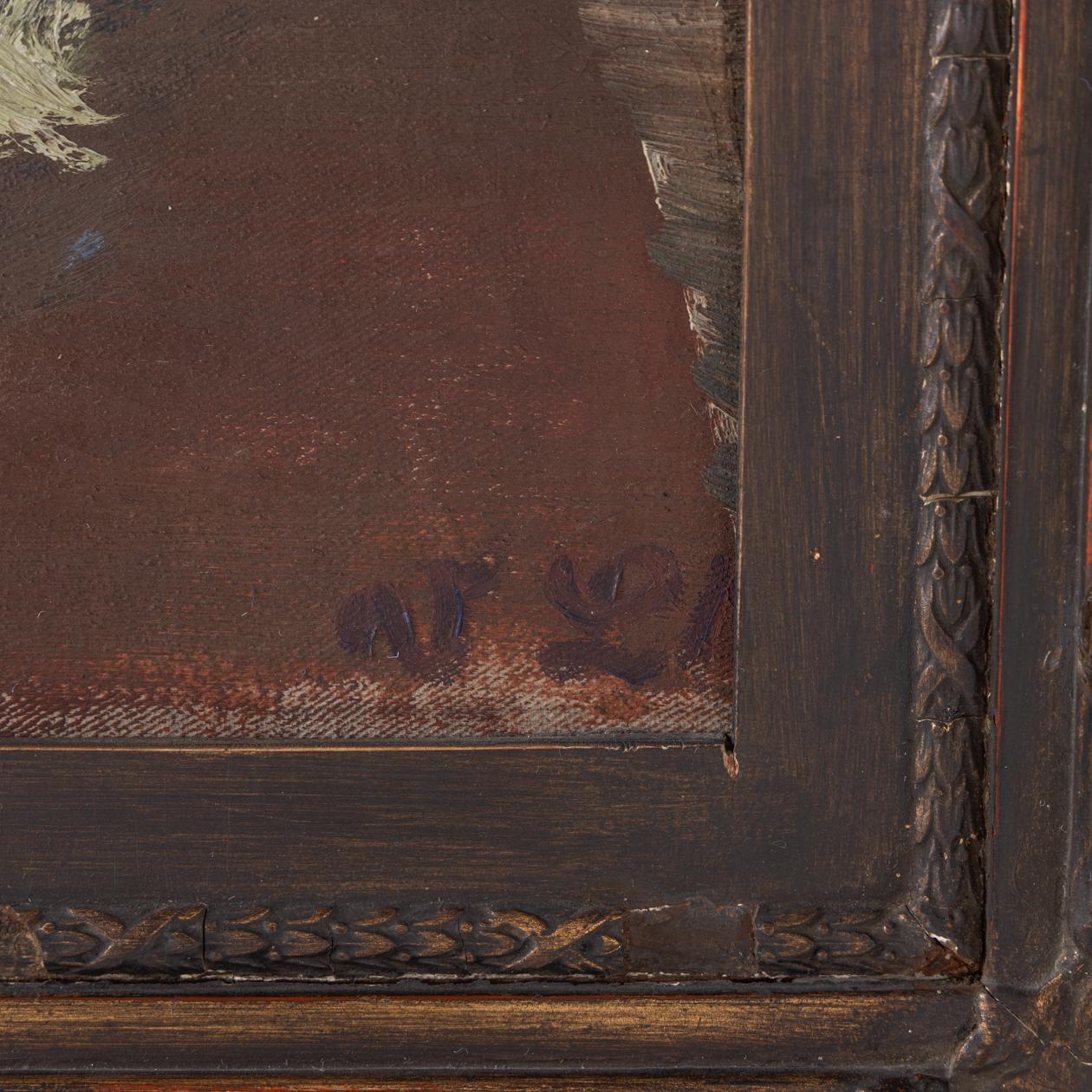 Mid-Century moderno Dipinto a olio del 1919 di Vilhelm Lundstrøm in vendita