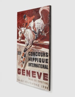 Peinture à l'huile Geneve Equestrian par Collective BAP
