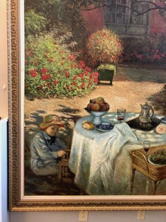 Oil Painting in a Style of Claude Monet