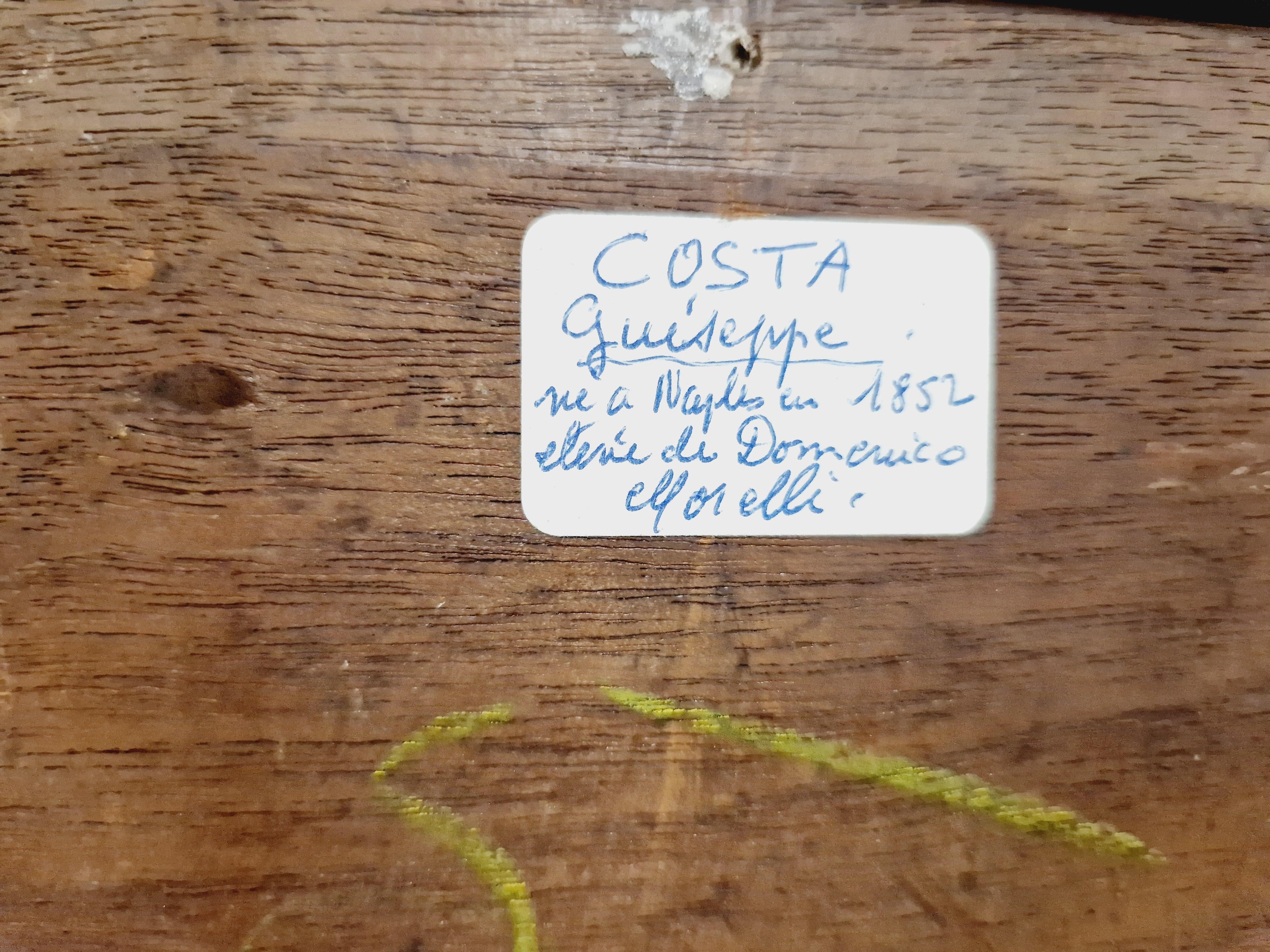 Pintura al óleo Gatitos Siglo XIX Firmado COSTA en Bueno estado para la venta en Buxton, GB