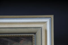 Oil Painting Lady at the Spinning Wheel, 20th Century