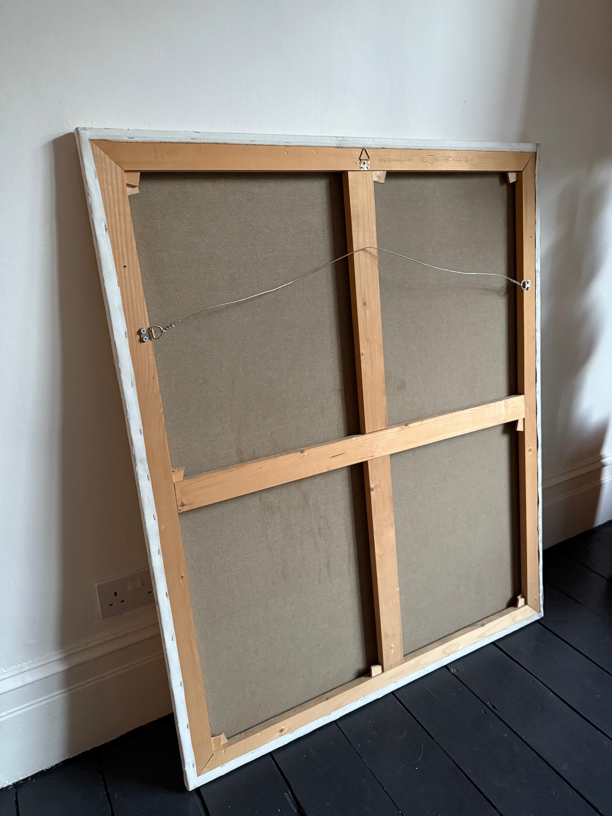 Ölgemälde einer Kuh mit Zielscheibe von John Marshall, 2000 im Angebot 2