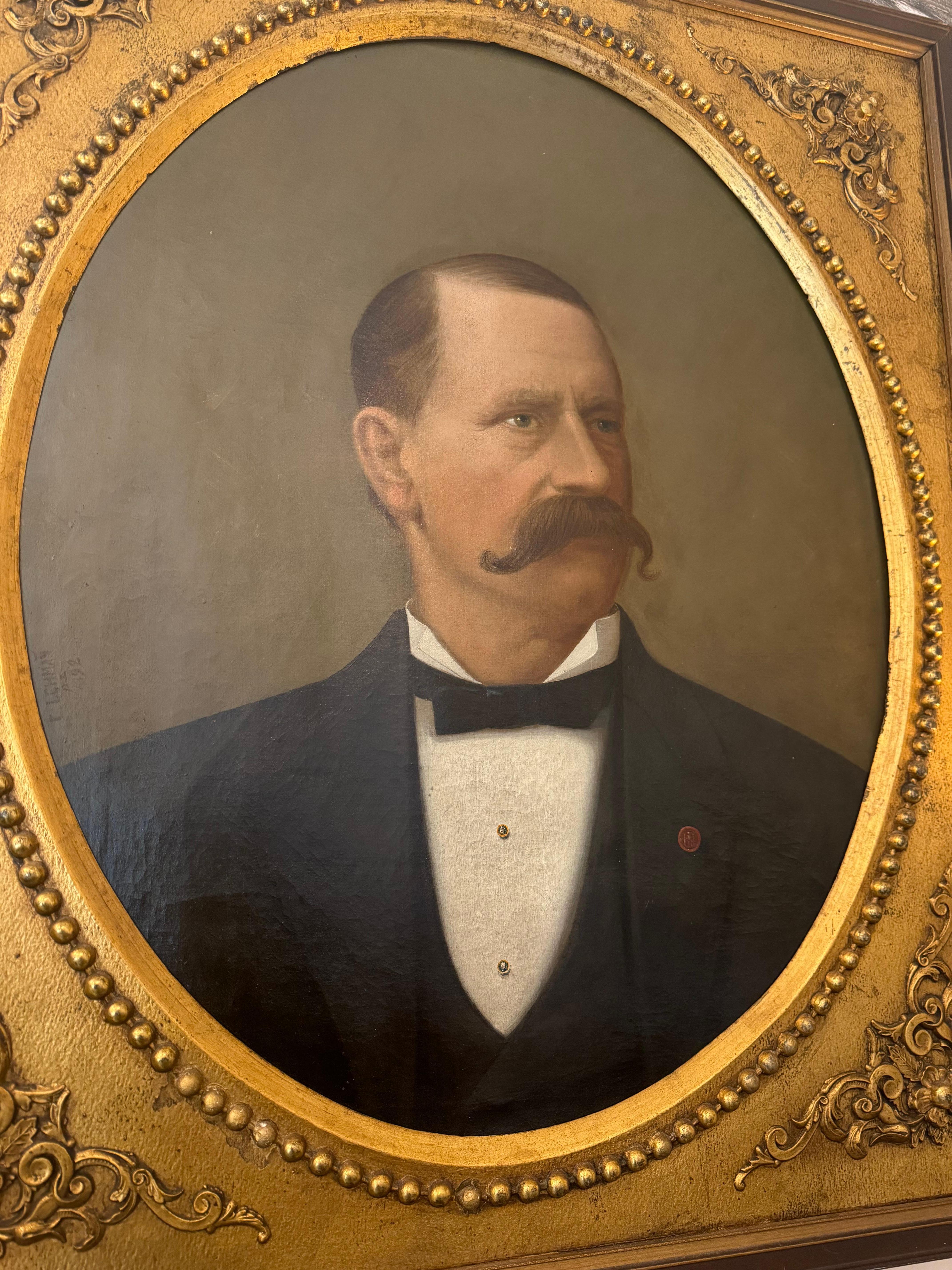 Oil Painting of a Gentleman For Sale at 1stDibs
