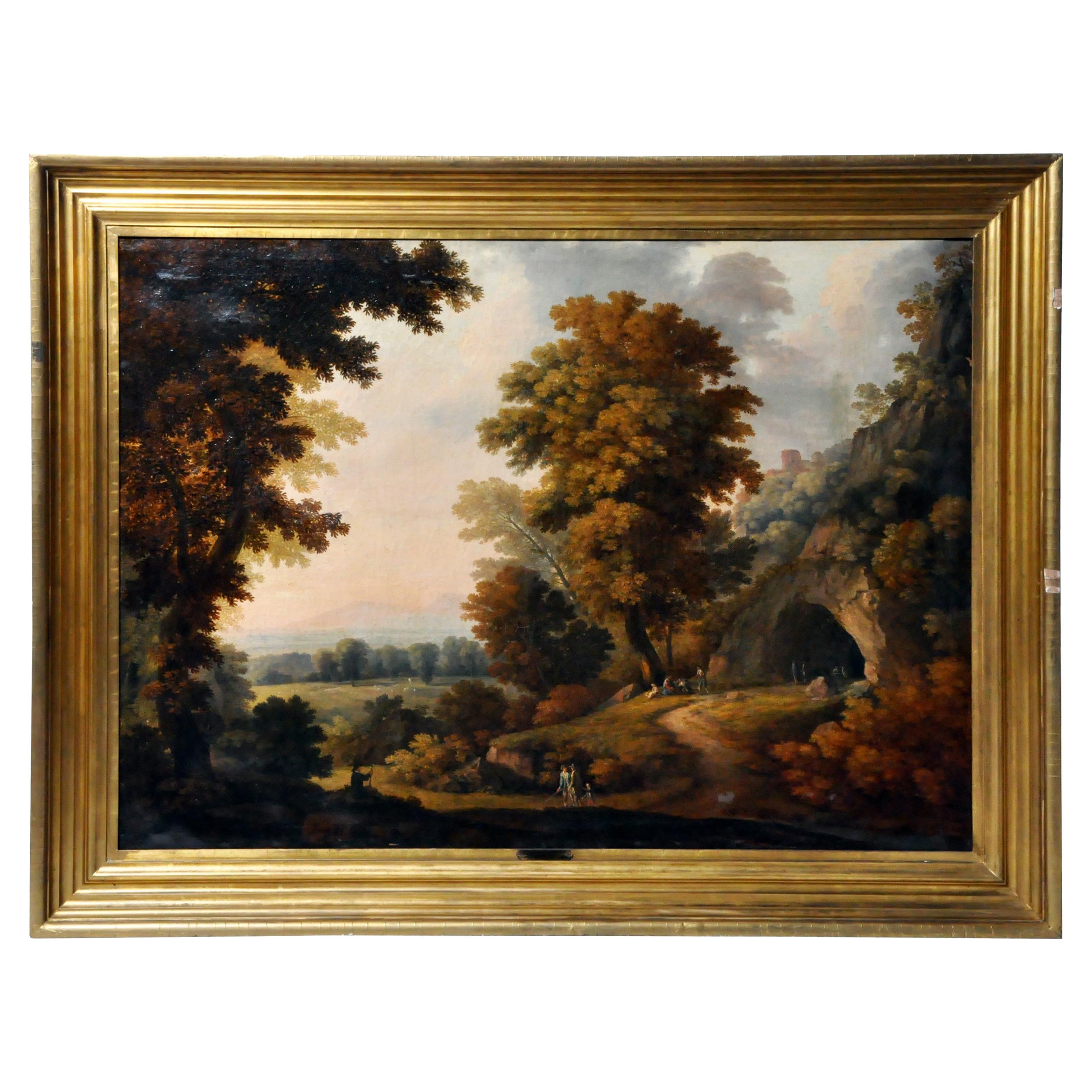 Oil Painting of a Landscape
