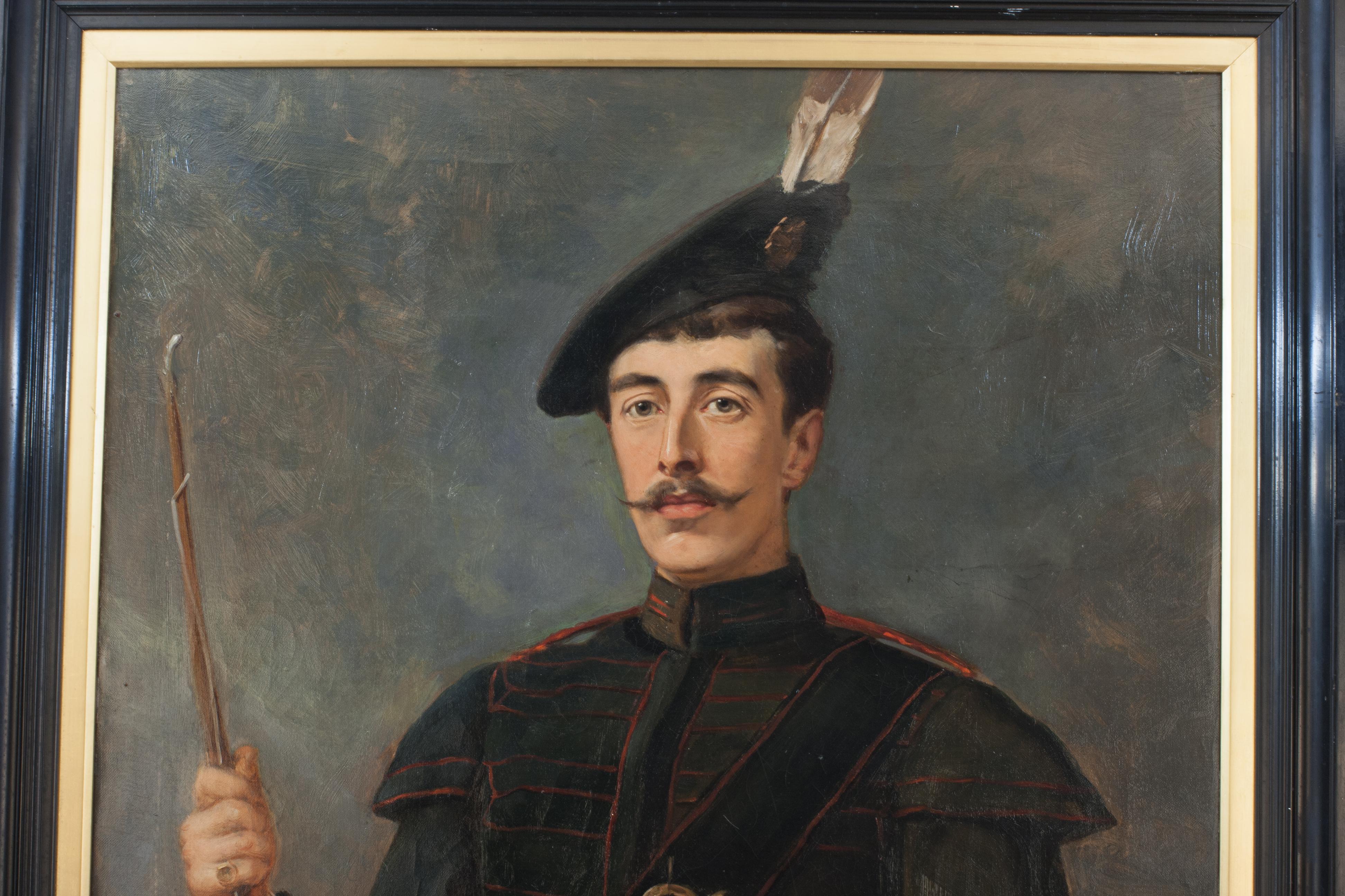 Canvas Oil Painting of a Member of the Royal Company of Archers