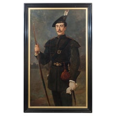 Oil Painting of a Member of the Royal Company of Archers