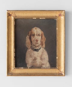 Oil Painting of a Spaniel, England, circa 1900