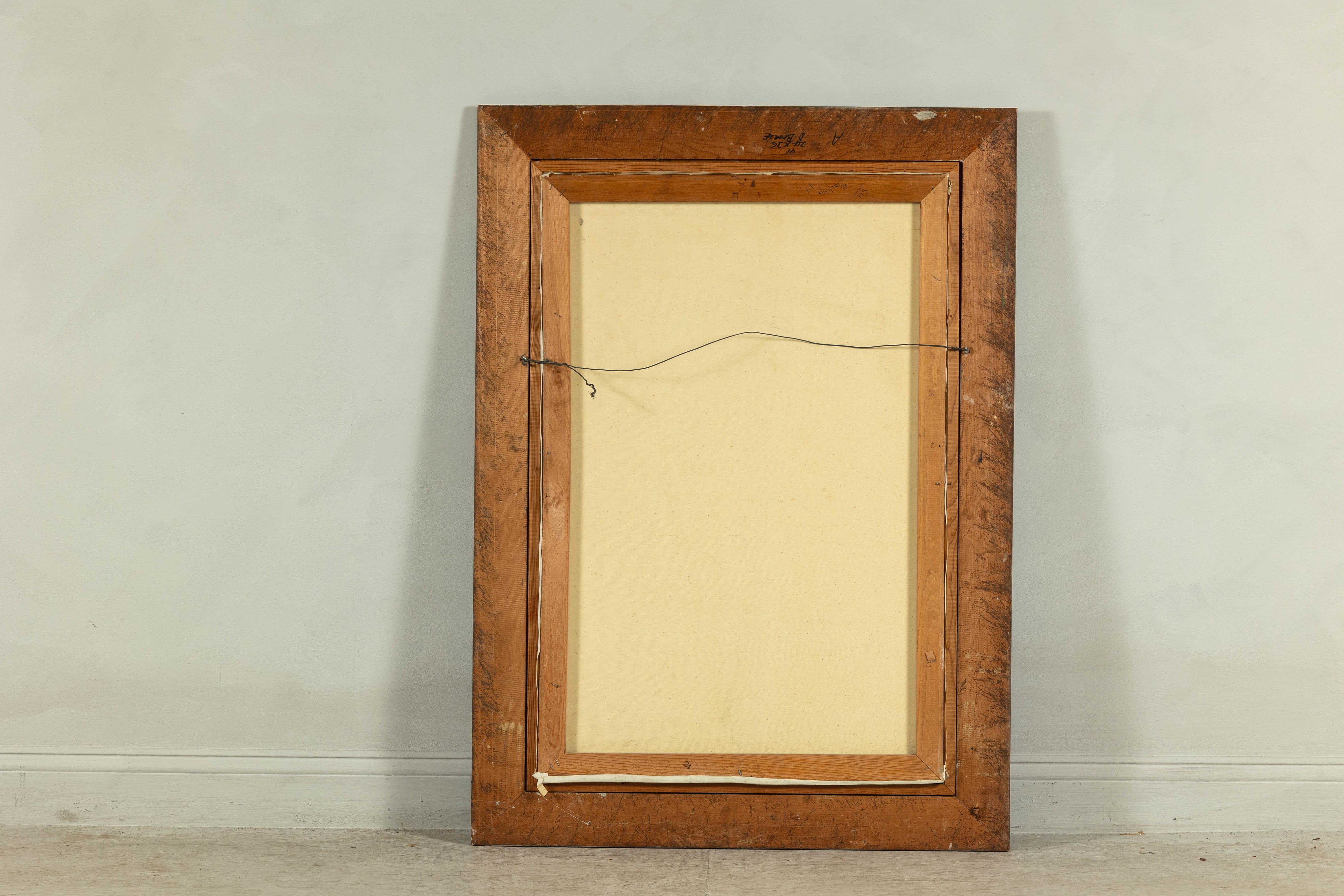 Peinture à l'huile d'une femme italienne dans une scène de marché signée G. Graziani en vente 10