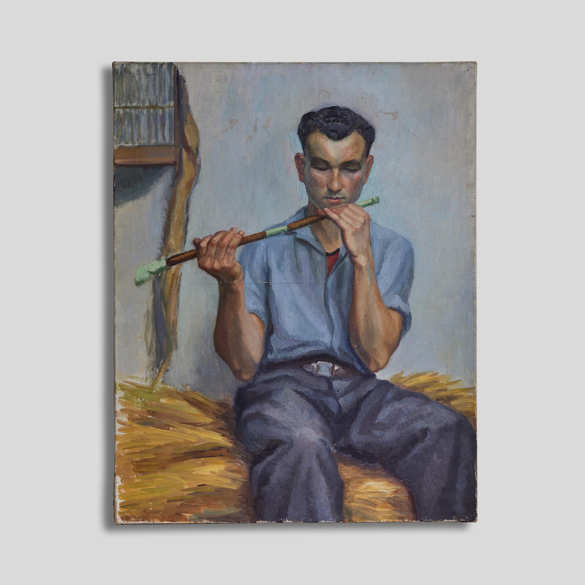 Oil Painting of Man For Sale 4