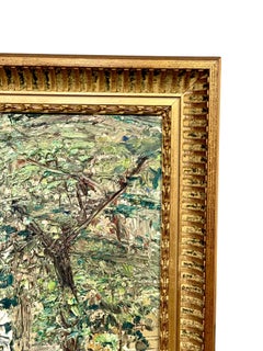 Ölgemälde von Montmartre, Paris 1968 - Signiert Dalian