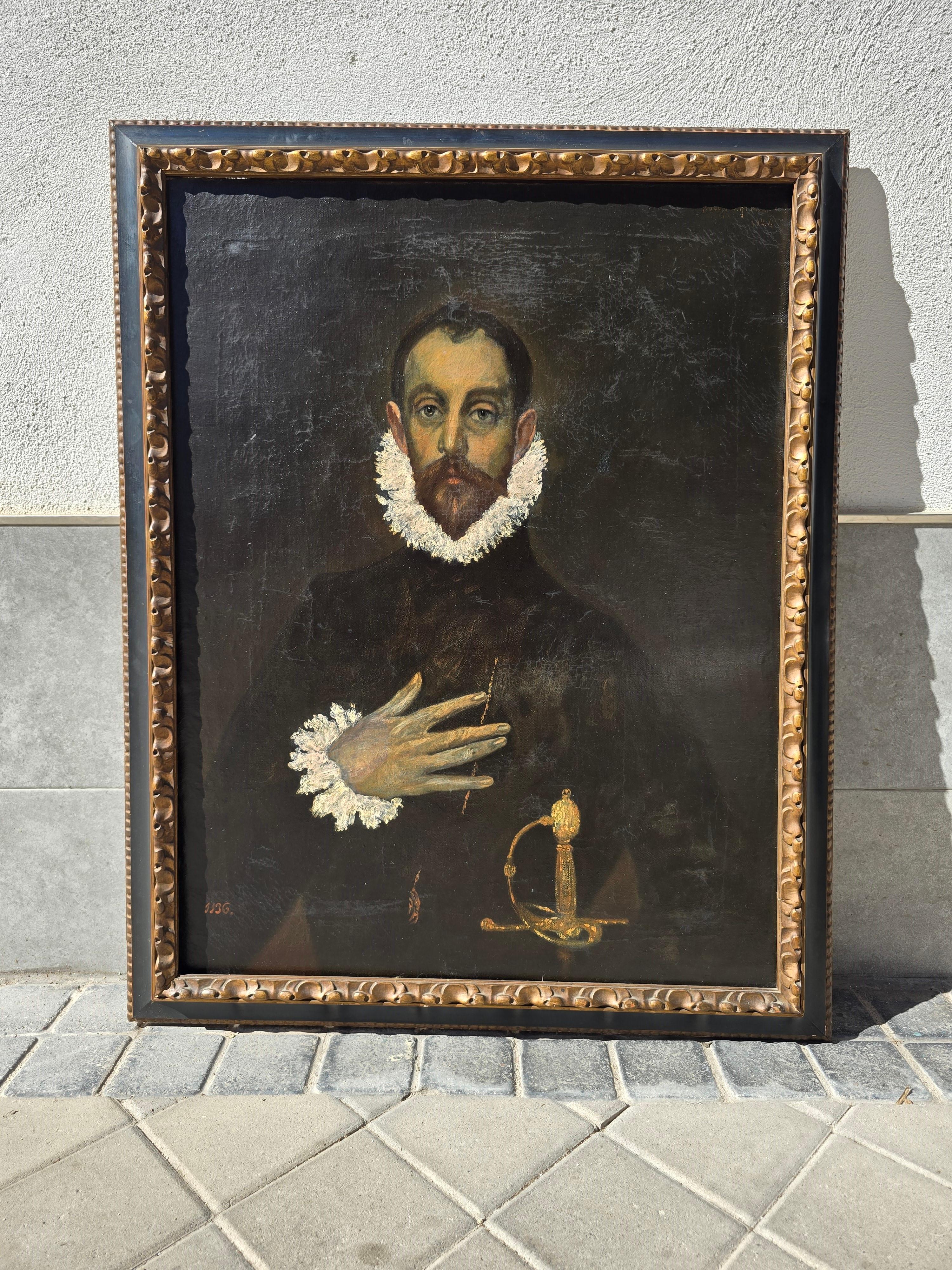 Early 20th Century Oil Painting of 