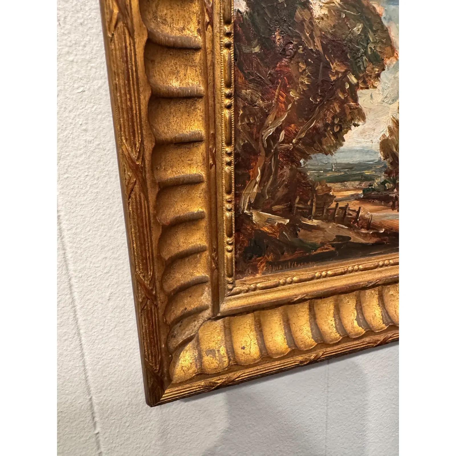 English Oil Painting of the Norfolk Coast of England For Sale