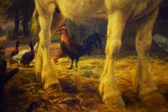 Oil Painting, Old Friends by Henry Brittan Willis