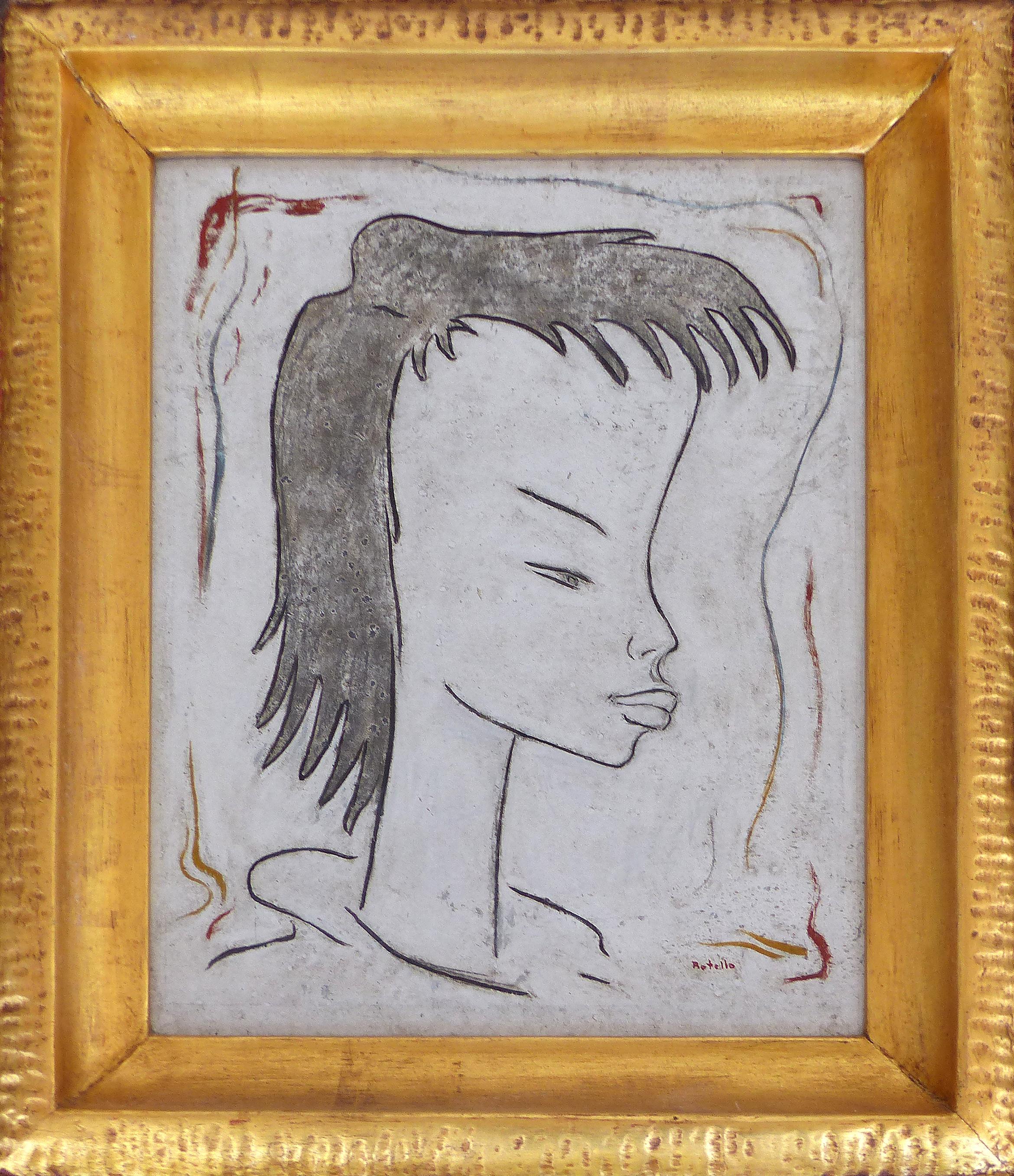 Angel Botello Abstract Oil Painting on Board, Latin Artist

Offered for sale is an oil painting on board by Spanish/Puerto Rican artist Angel Botello (June 20, 1913 – November 11, 1986). The work is presenred a hand carved frame by Teofilo Batista