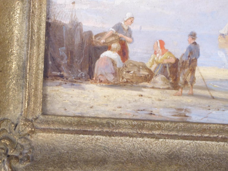 Oil Painting on Board For Sale at 1stDibs