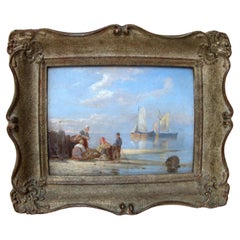 Antique Oil Painting on Board