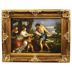 Óleo sobre lienzo, según Cortona