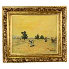 Ölgemälde auf Leinwand von Paul Emile Felix Raissiguier, 19. Jahrhundert