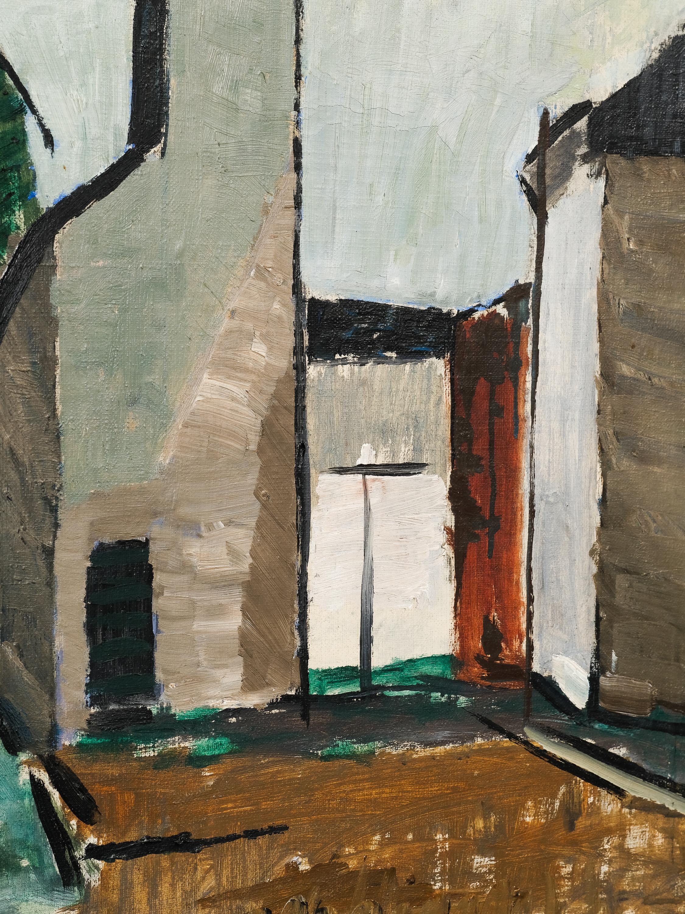 Pittura a olio su tela di Ragnar Hult, Svezia In condizioni buone in vendita a Karis, Nyland