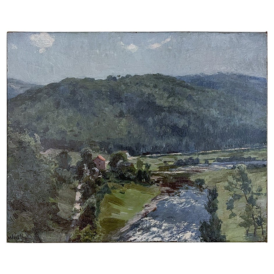Oil Painting on Canvas by Xavier Wurth