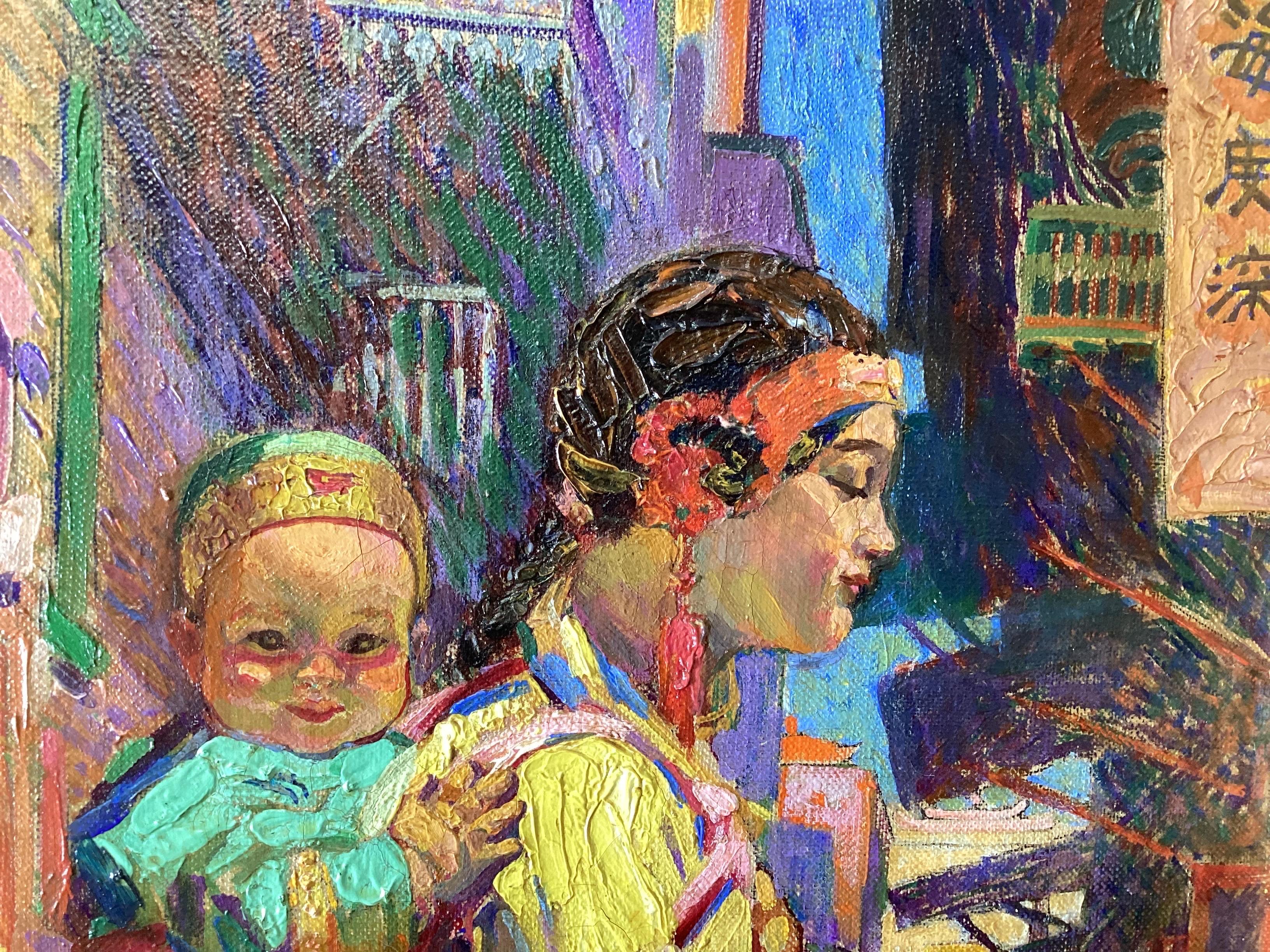 Oil Painting on Canvas 