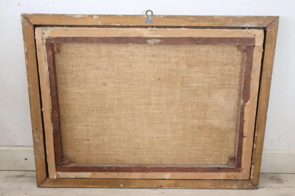 Pittura a olio su tela Paesaggio inglese, fine XIX secolo in vendita 2