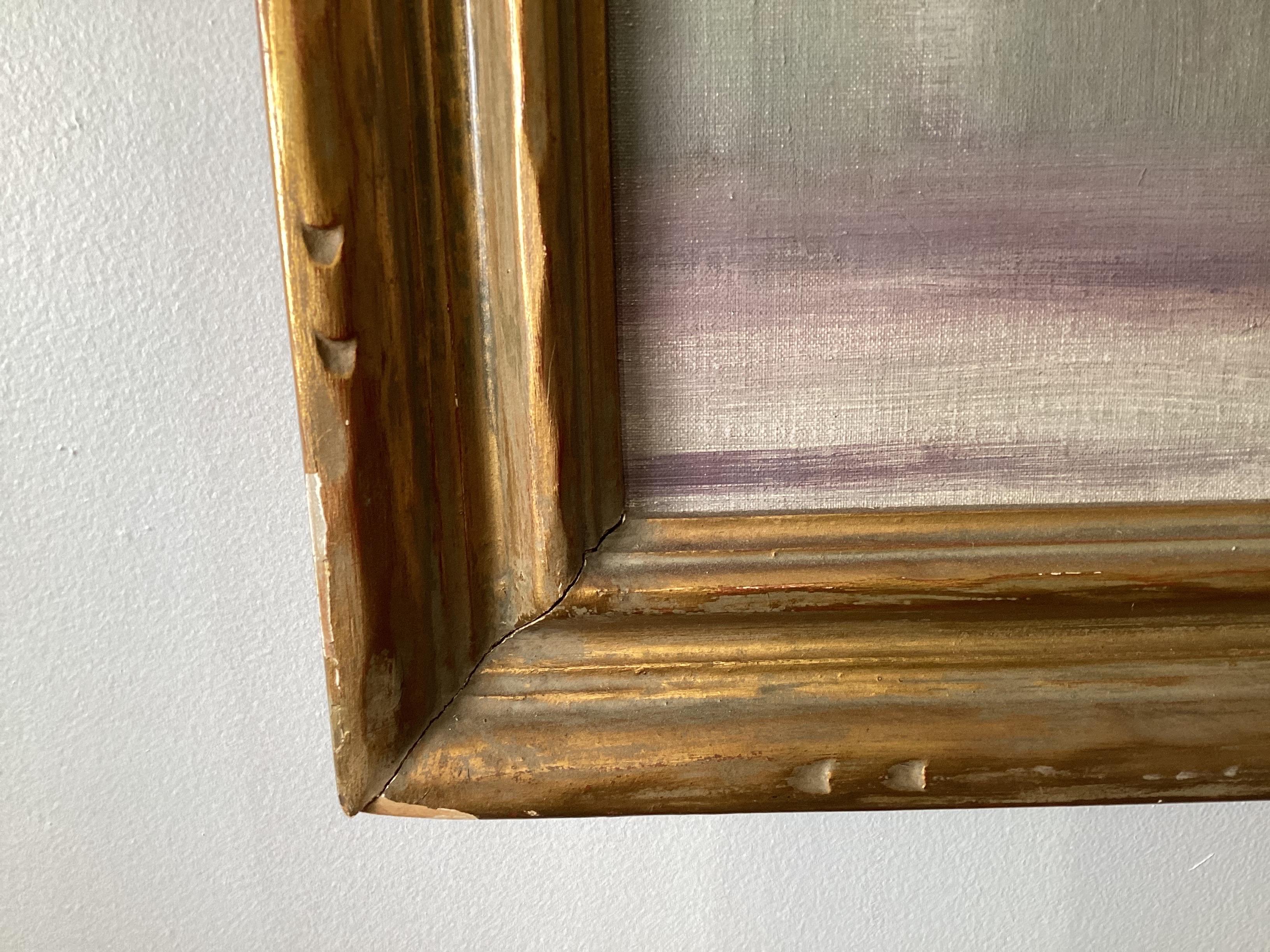 Pittura a olio su tela 