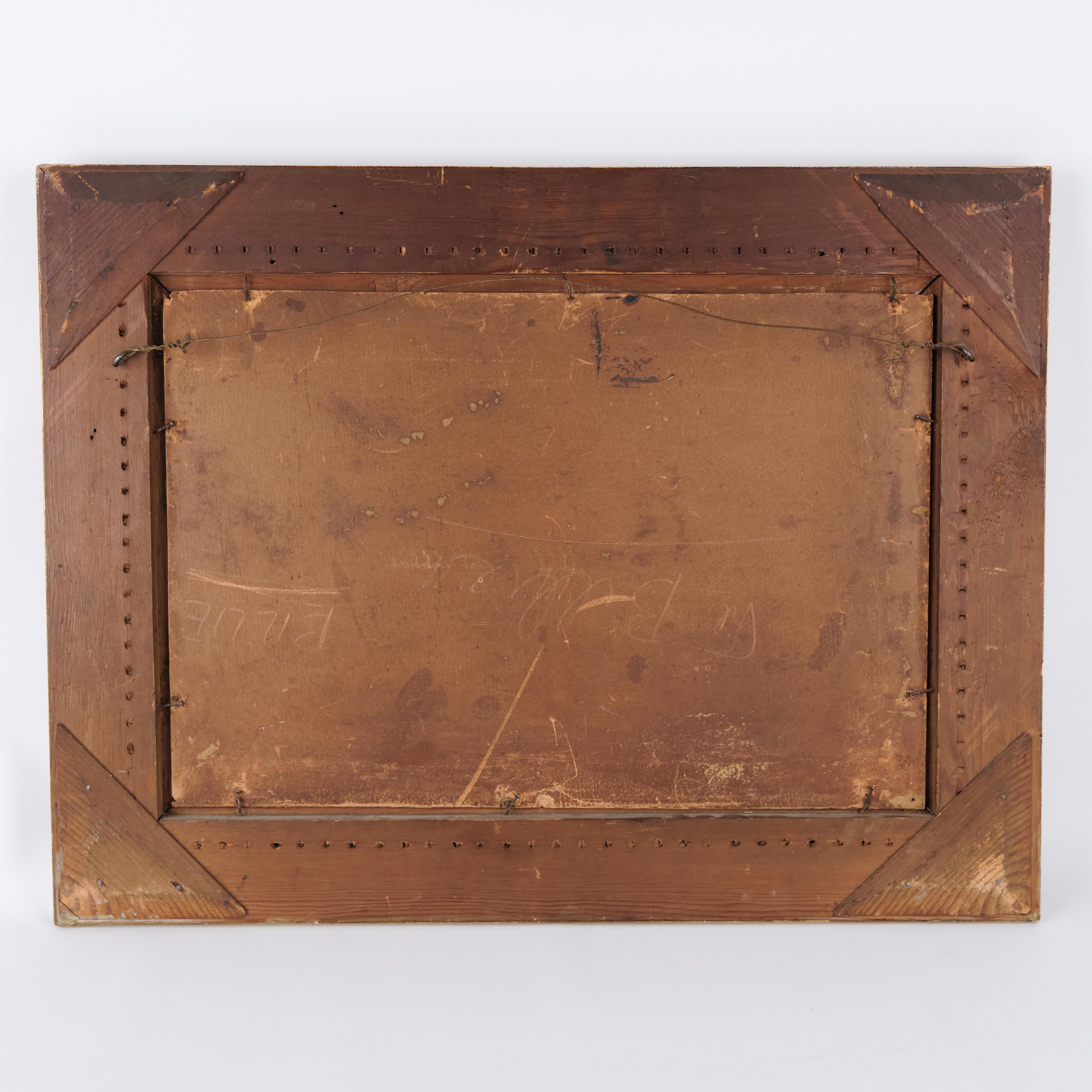 Ölgemälde auf Leinwand mit Marinemotiv von Holger Lübbers (19. Jahrhundert) im Angebot