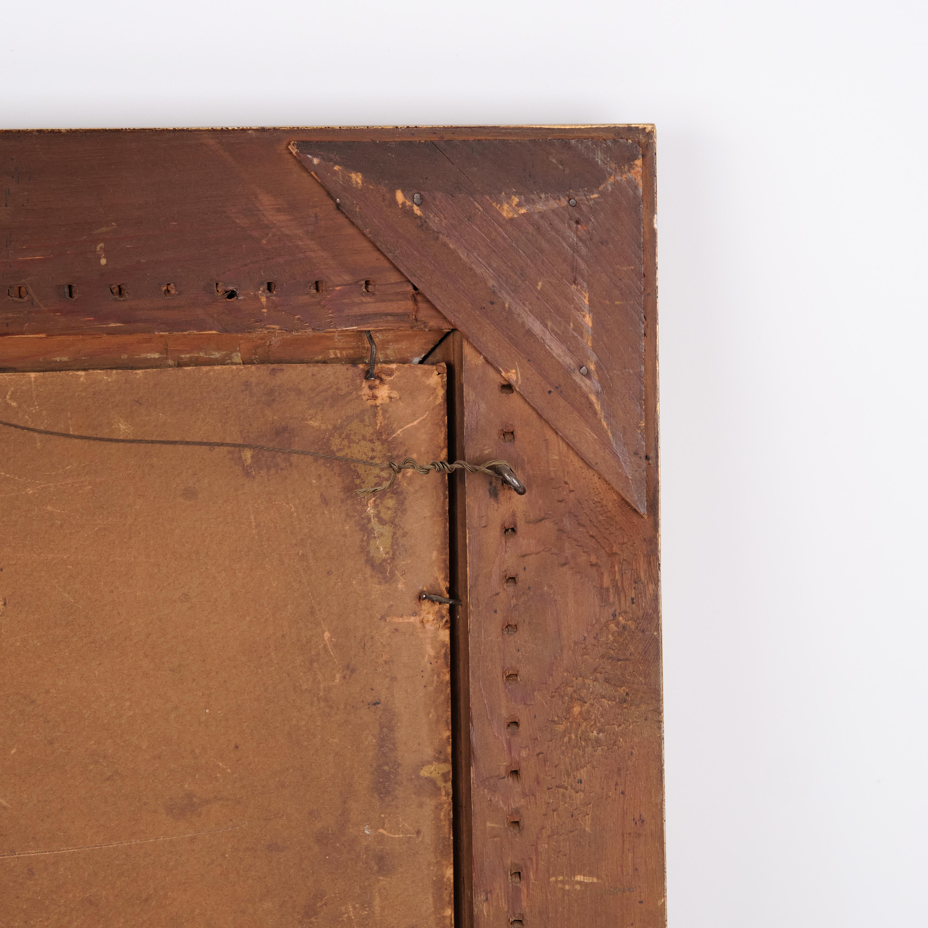 Ölgemälde auf Leinwand mit Marinemotiv von Holger Lübbers (Gold) im Angebot