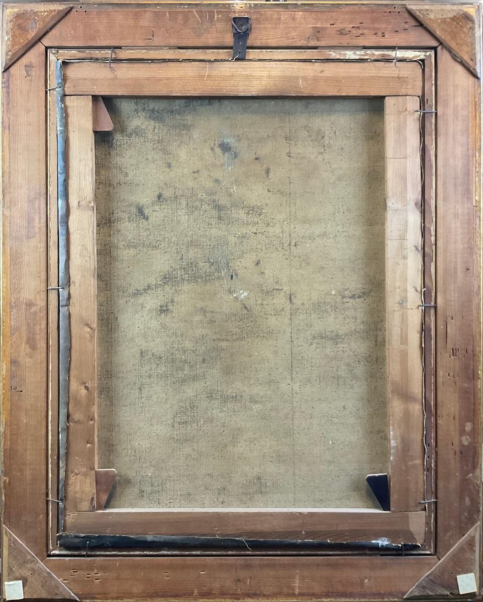 Ölgemälde auf Leinwand, Porträt einer jungen Frau, signiert G. Maldarelli 1917 im Angebot 7