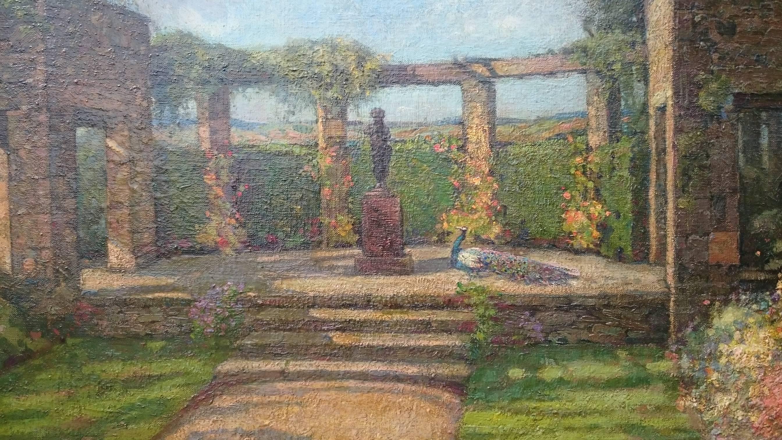 20th Century Oil Painting on Canvas 