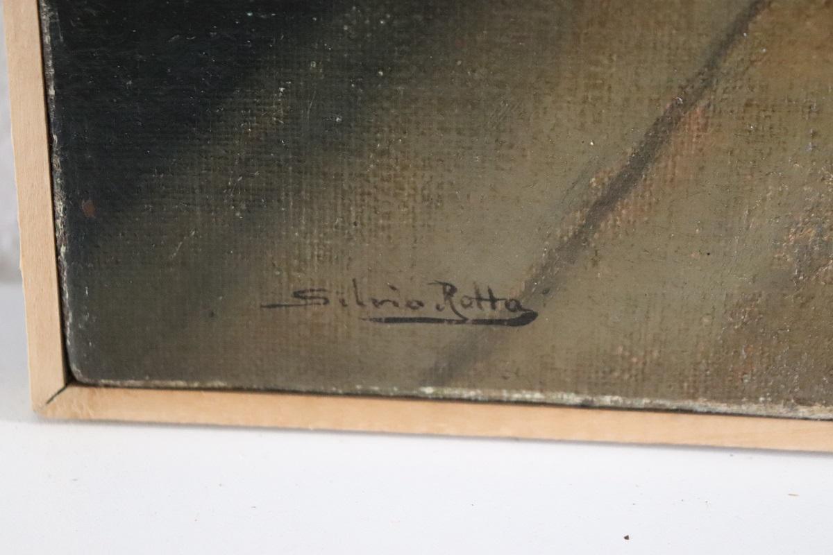 Pintura al óleo sobre lienzo, firmada Aceitado en venta
