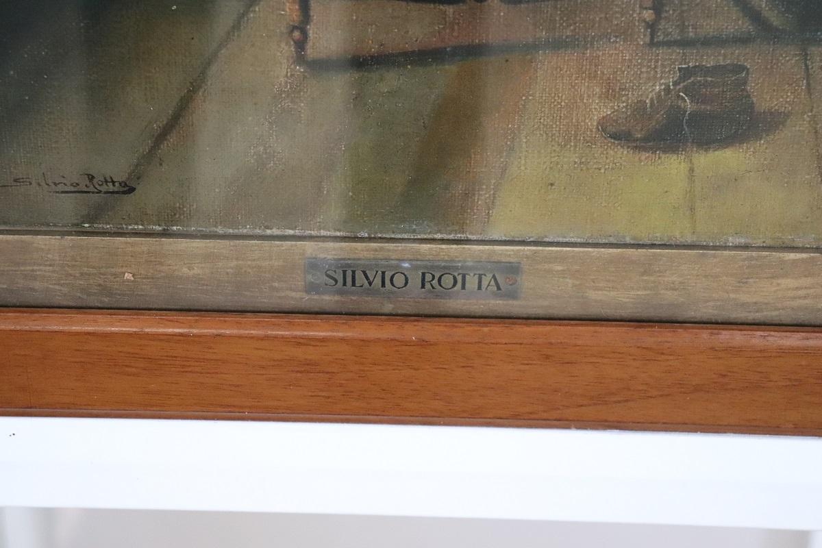 Pintura al óleo sobre lienzo, firmada en Bueno estado para la venta en Casale Monferrato, IT