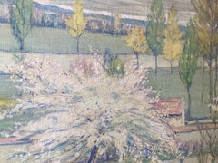 Oil Painting on Canvas "Spring" by Henry Dearth (1864-1918)