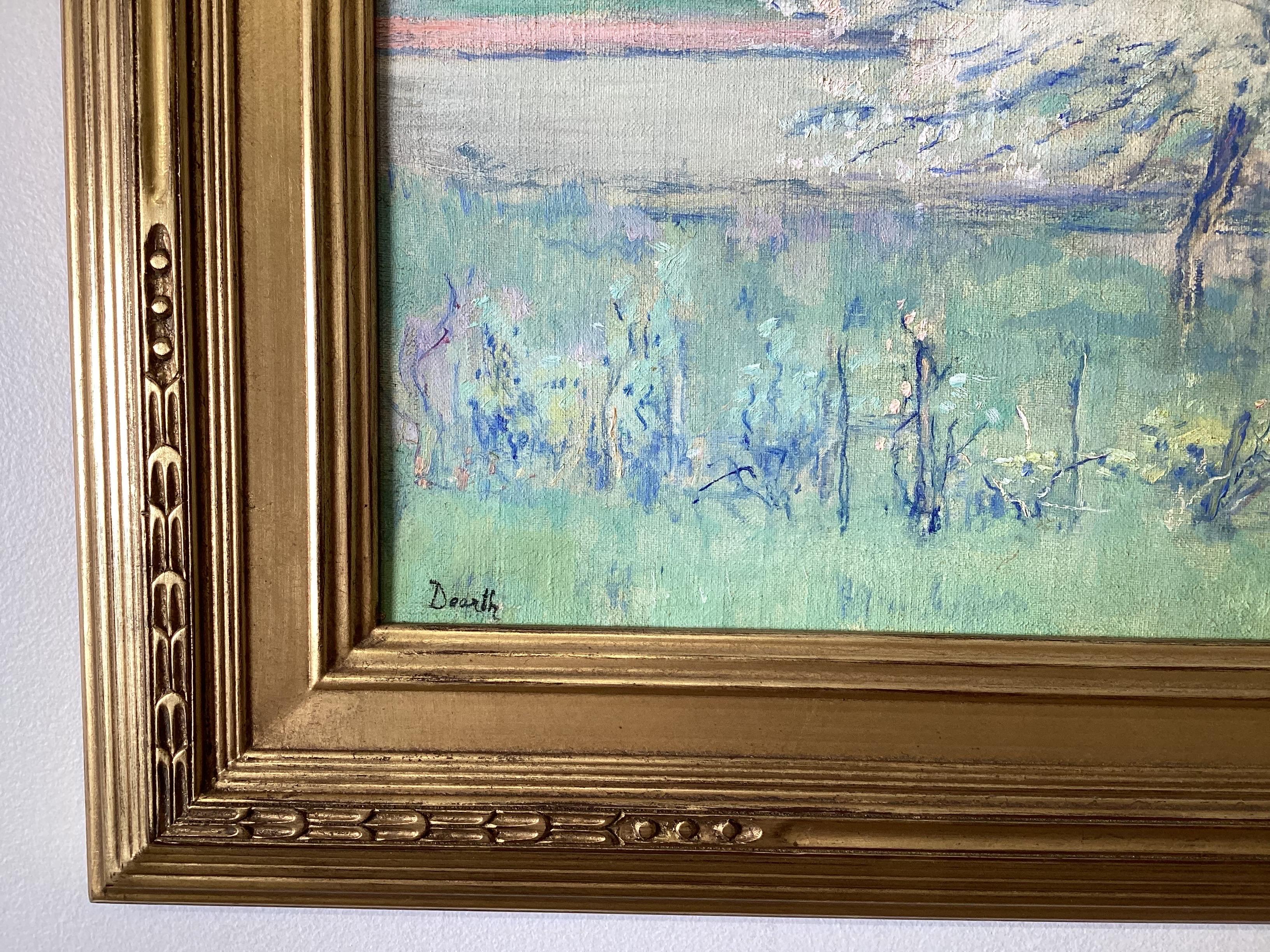 Pintura al óleo sobre lienzo 