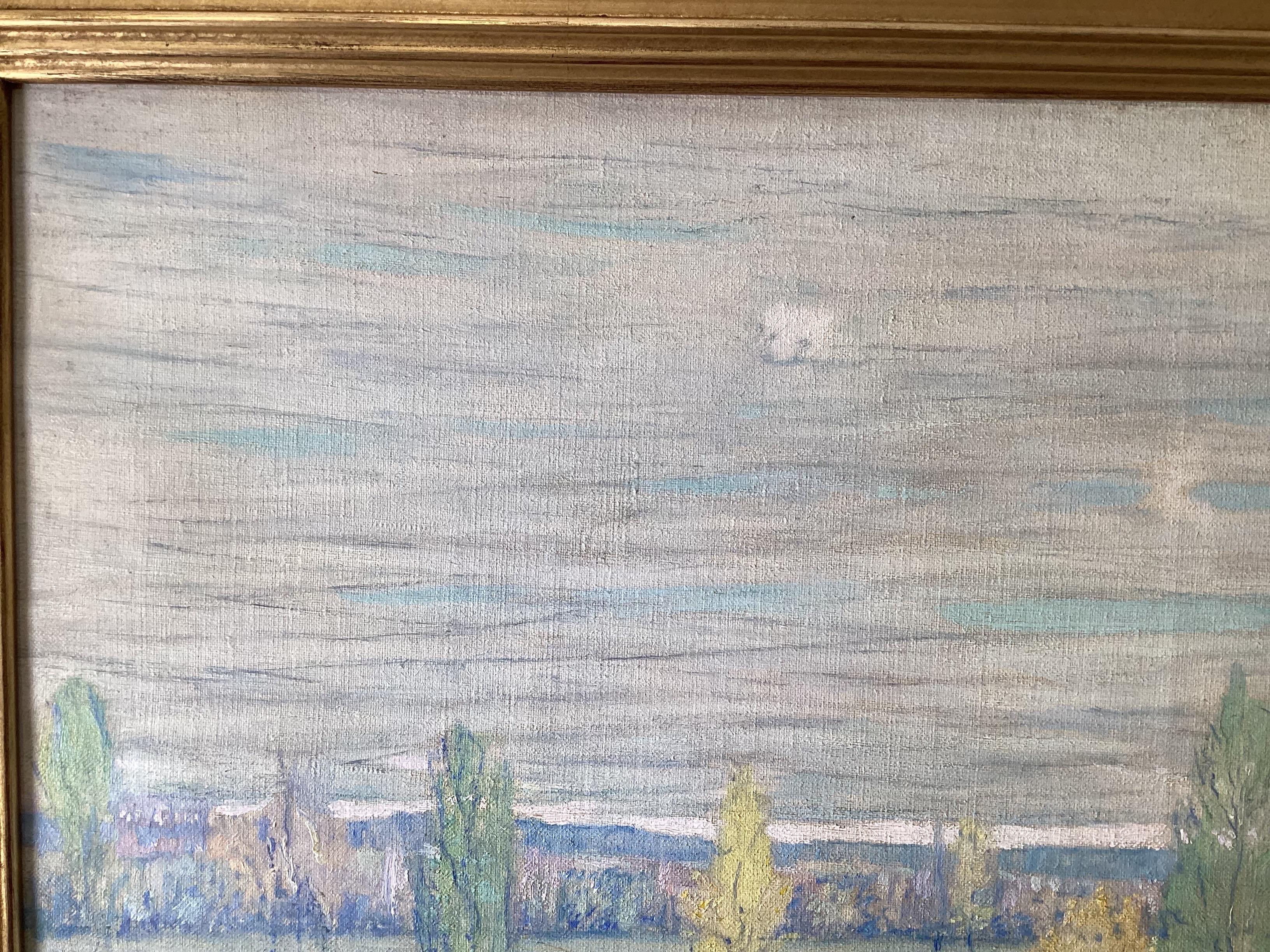 Pintura al óleo sobre lienzo 