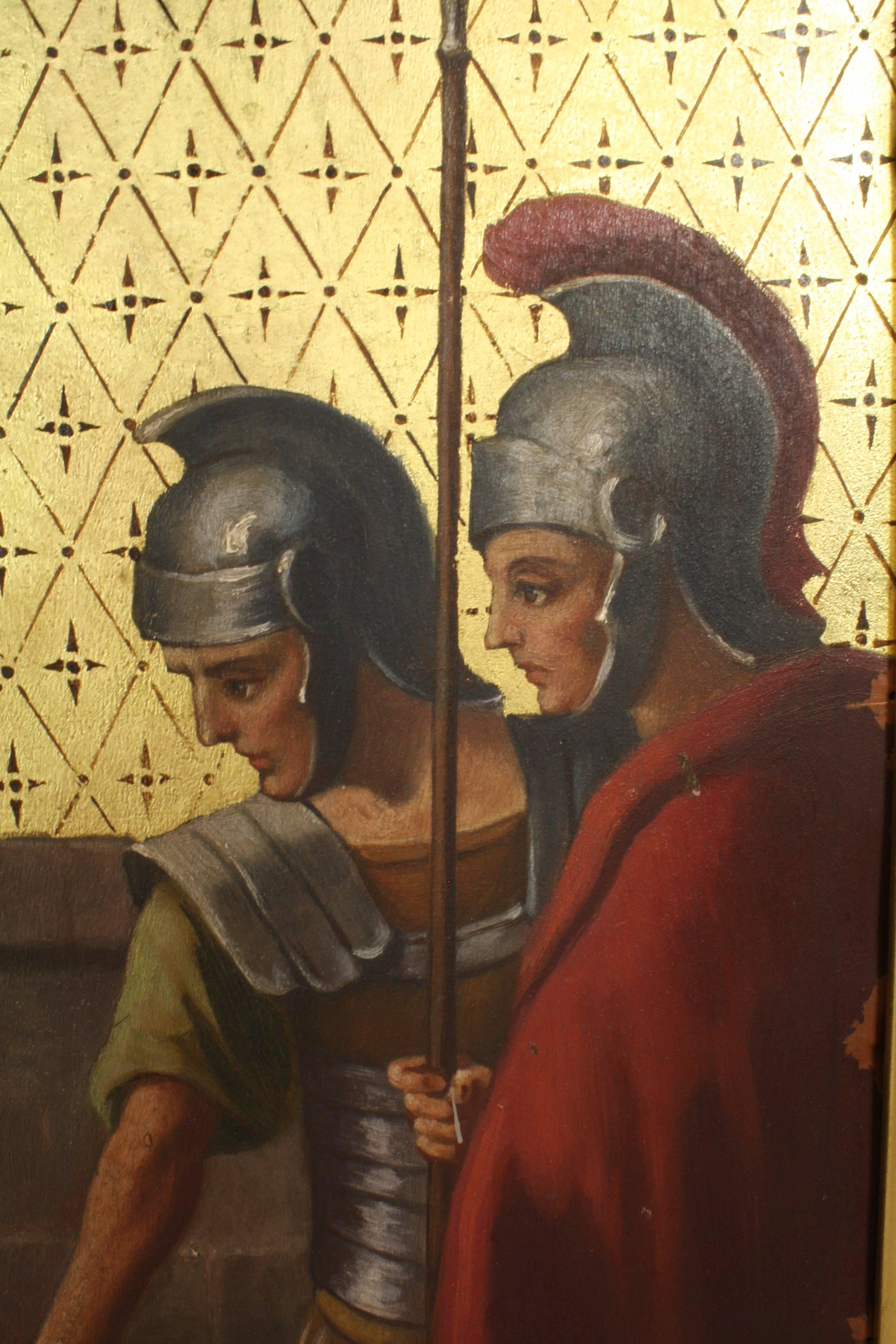 station of the cross painting