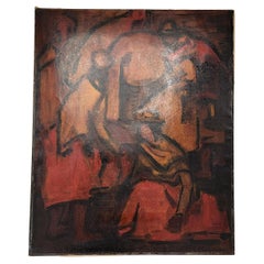 Óleo sobre papel de Jonas Rimsa