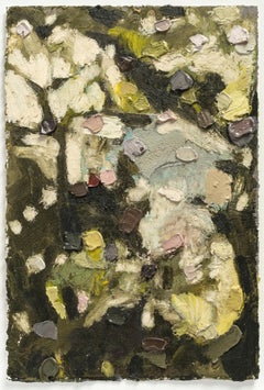 Contemporary Signed Oil Painting on Paper by Paul de Pignol, 2021