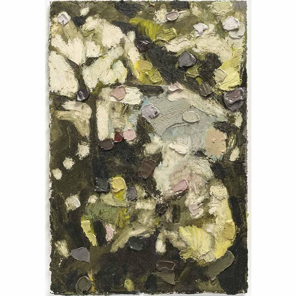 Ölgemälde auf Papier 