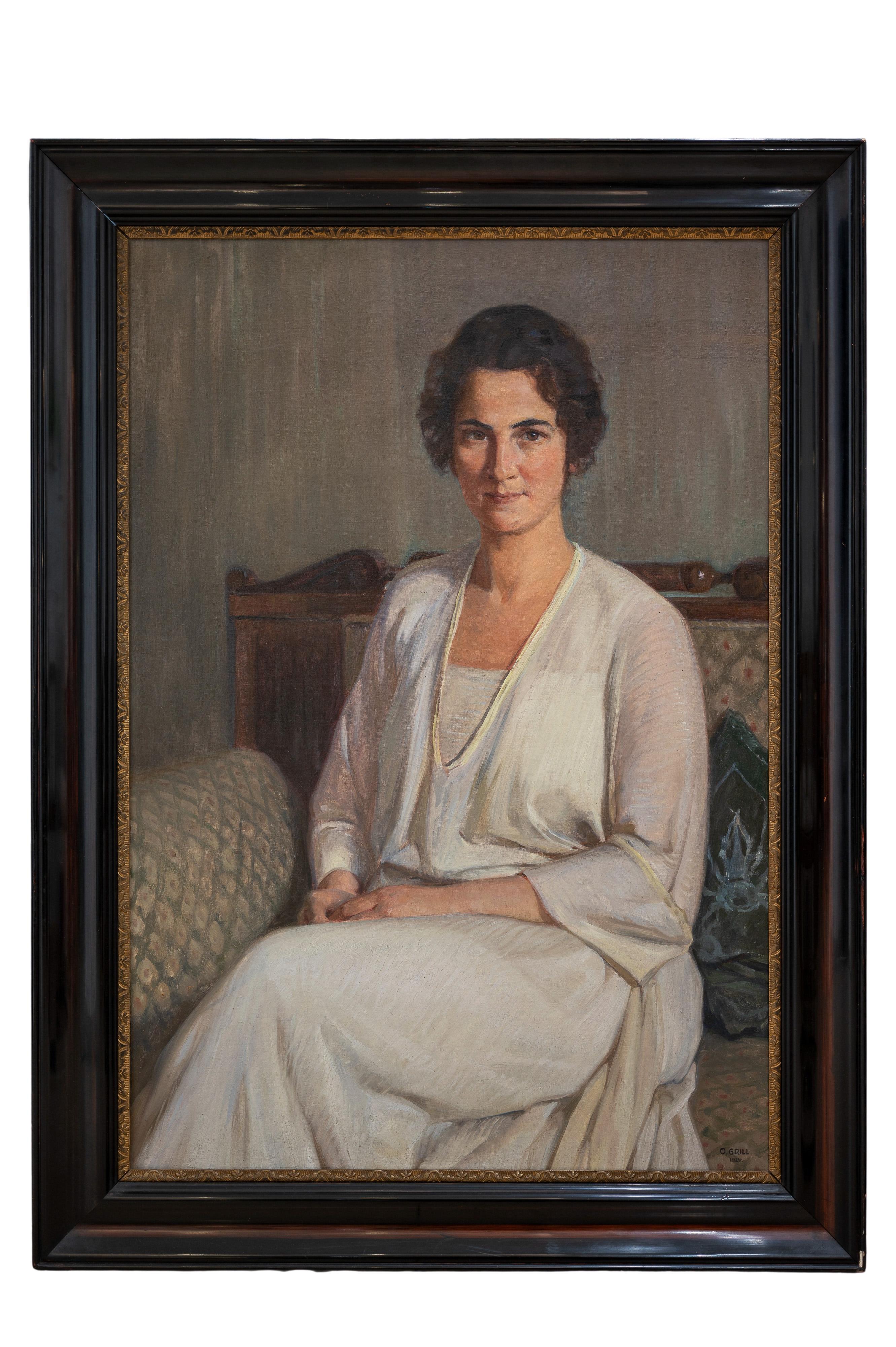 Oswald Grill, originario di Vienna, era un artista indipendente attivo a Dachau dal 1906 dopo aver studiato pittura con Karl Karger alla Vienna School of Arts and Crafts e con Carl von Marr e Alexander von Wagner all'Academy of Fine Arts di Monaco.