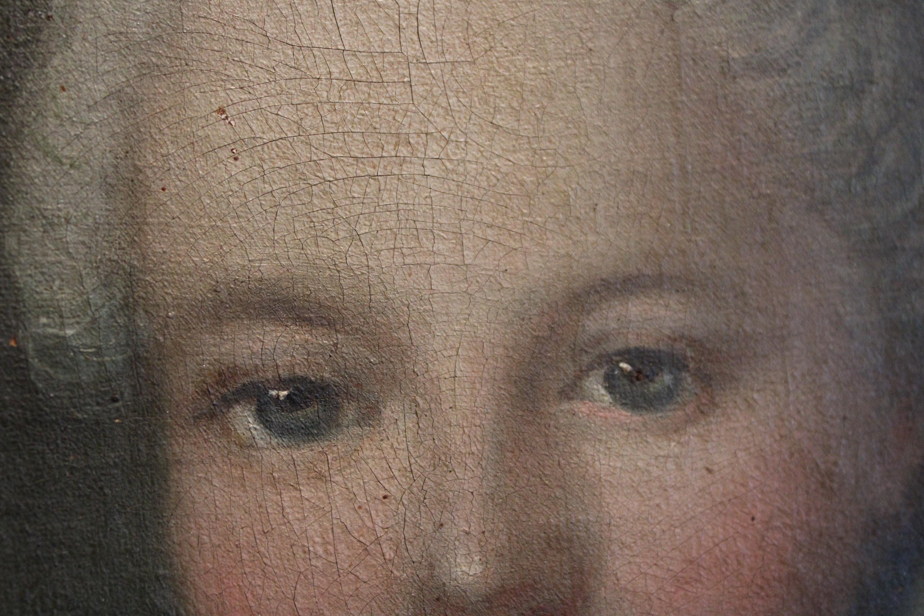 Ritratto dipinto a olio in vendita 1