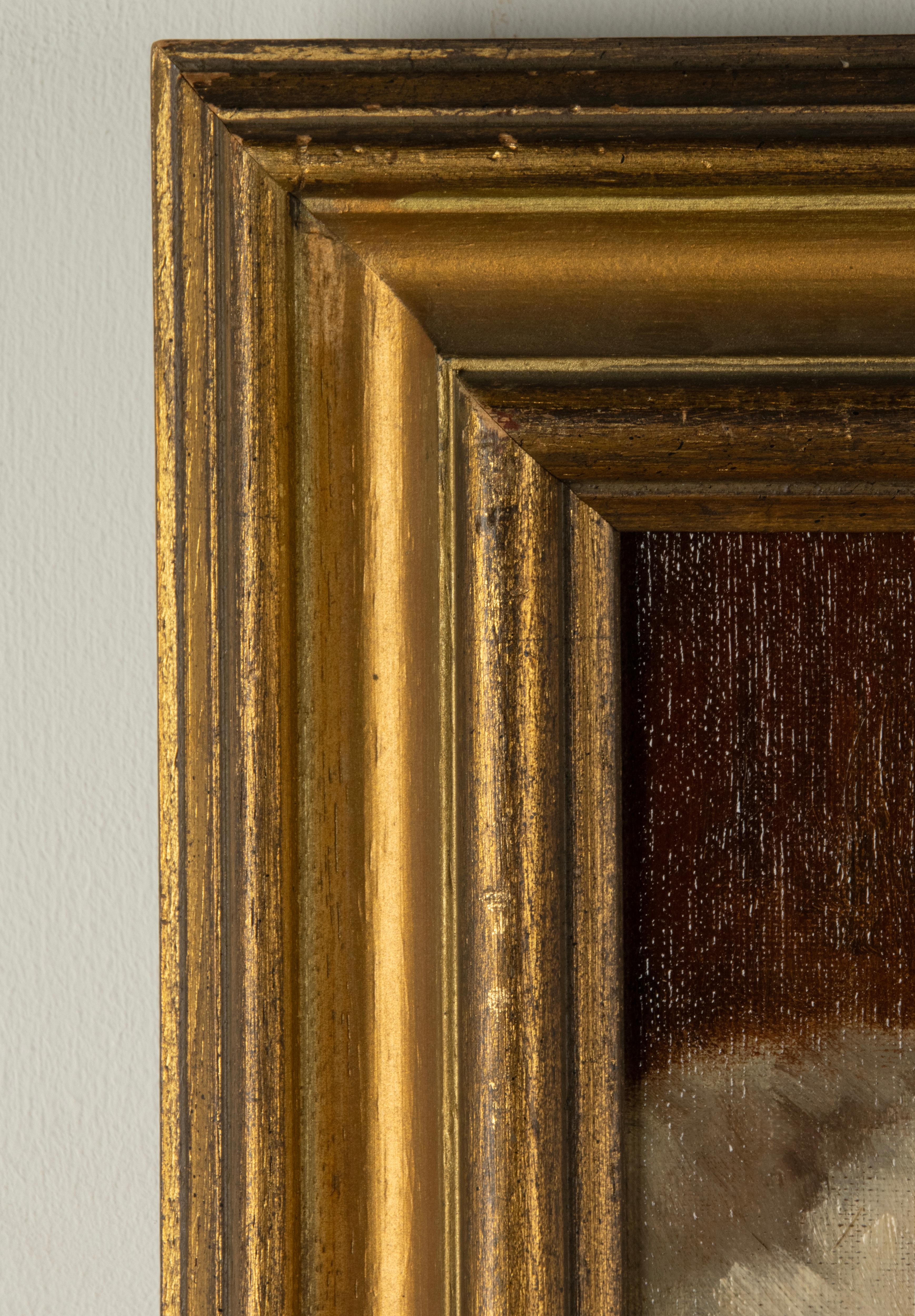 Peinture à l'huile - Portrait d'un chat persan - Diane Linnig - 1937 3